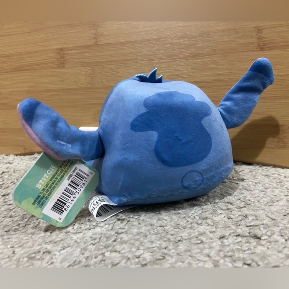 Disney Stitch Blue and Pink Plush Weighted Toy - Picture 2 of 4
